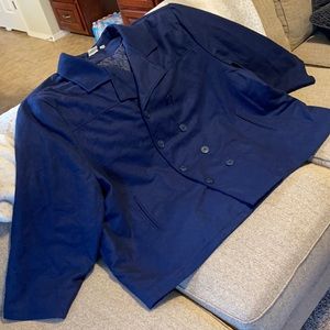 NWOT Liberty Blues men’s wool pea coat sz 8X